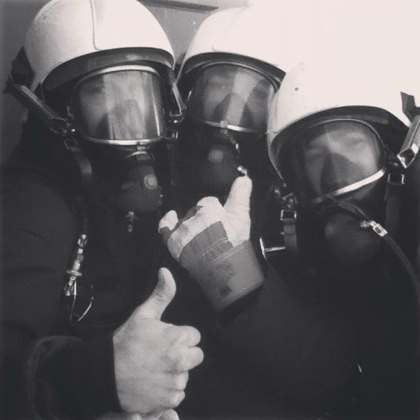 Tower structure on an offshore platform